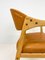 Silla de escritorio Mid-Century de cuero de roble de Yngve Ekström para Gemla Furniture, Sweden, 1956, Imagen 16