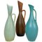 Mid-Century Vases by Carl Harry Stålhane & Gunnar Nylund for Rörstrand, Sweden, 1950s, Set of 3, Image 1