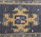 Vintage Turkish Oushak Narrow Runner Carpet 7