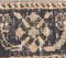 Vintage Turkish Oushak Narrow Runner Carpet 7