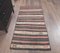 Vintage Turkish Oushak Narrow Runner Carpet 1