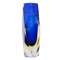 Blue Hand-Crafted Murano Glass Vase by Flavio Poli for Mandruzzato, Italy, 1960 2