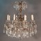 Vintage Kristallglas Kronleuchter mit 8 Leuchten im Louis XV Stil, 2er Set 16
