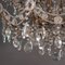 Vintage Kristallglas Kronleuchter mit 8 Leuchten im Louis XV Stil, 2er Set 8