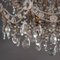 Lustres Style Louis XV Vintage en Cristal à 8 Branches, Set de 2 13
