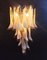 Italian Murano Glass Sconces with Caramel & Lattimo Glass Petals, 1988, Set of 2 9