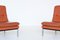 Belgian Beaufort Style Cognac Leather Lounge Chairs, 1960s, Set of 2, Image 7