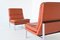 Belgian Beaufort Style Cognac Leather Lounge Chairs, 1960s, Set of 2, Image 5