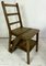 Early 20th Century French Library Metamorphic Step Ladder Chair 3
