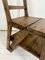Early 20th Century French Library Metamorphic Step Ladder Chair, Image 10