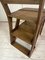 Early 20th Century French Library Metamorphic Step Ladder Chair 17