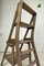 Early 20th Century French Library Metamorphic Step Ladder Chair, Image 11