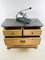 Antique Pine Farmhouse Chest of Drawers with Marble Top, 1920s 10