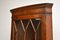 Antique Georgian Style Burr Walnut Corner Cabinet, 1950s, Image 6