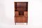 Danish Rosewood Bookcase with Desk & Sliding Doors, 1950s 1