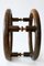 Maniglie Push & Pull moderne Mid-Century in bronzo, Germania, anni '50, Immagine 4