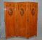 Antique Screen with Mirrors & Multi-Colored Decorations 5