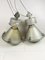 Vintage Polish Industrial Factory Ceiling Lamps from Predom Mesko, 1980s, Set of 2 1