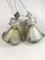 Vintage Polish Industrial Factory Ceiling Lamps from Predom Mesko, 1980s, Set of 2, Image 1