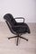 Chaise de Bureau en Cuir Noir par Charles Pollock pour Knoll Inc. / Knoll International, 1970s 2