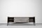 Mid-Century Scandinavian Black & White Patterned Birch Sideboard, 1960s, Image 13