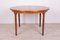 Round Extendable Dining Table from McIntosh, 1960s, Image 1