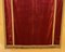 Antique Italian Red Silk Velvet Altar Back, 1800s, Image 2