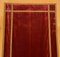 Antique Italian Red Silk Velvet Altar Back, 1800s 4