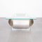 Vintage Coffee Table in the Style of Francois Monnet, 1970s, Image 1