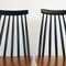 Ilmari Tapiovaara Style Spindle Back Dining Chairs, 1960s, Set of 4 9