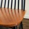 Ilmari Tapiovaara Style Spindle Back Dining Chairs, 1960s, Set of 4 11