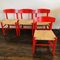 Danish J39 Dining Chairs by Børge Mogensen, 1970s, Set of 2, Image 4