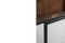 Credenza minimalista Mid-Century in noce con gambe in metallo, Danimarca, anni '60, Immagine 12