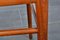 Walnuss Esszimmerstühle mit Samtbezug von Benze Sitzmöbel, 1960er, 4er Set 11