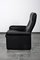 Black Leather DS50 Armchair from de Sede, 1980s 4