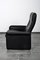 Black Leather DS50 Armchair from de Sede, 1980s, Image 4