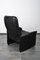 Black Leather DS50 Armchair from de Sede, 1980s, Image 5