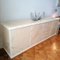 Large American Marbled & Lacquered Cream Sideboard, 1980s 10