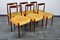 Rosewood Dining Chairs with Velvet Upholstery from Lübke, 1960s, Set of 6 8