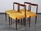 Rosewood Dining Chairs with Velvet Upholstery from Lübke, 1960s, Set of 6 12