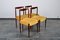 Rosewood Dining Chairs with Velvet Upholstery from Lübke, 1960s, Set of 6, Image 7