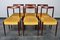 Rosewood Dining Chairs with Velvet Upholstery from Lübke, 1960s, Set of 6 11