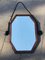 Art Deco Amsterdam School Faceted Mirror with Wooden Frame, 1930s, Image 5