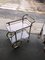 French Brass Two-Tier Bar Cart, 1960s, Image 3