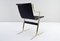 Italienische Cigno Stühle aus Leder & Messing von Ross Littell & Douglas Kelley für ICF De Padova, 1960er, 2er Set 12