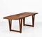 Mid-Century Danish Teak Coffee Table with V Shape Supports & Lipped Top Edge, 1960s 10