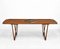 Mid-Century Danish Teak Coffee Table with V Shape Supports & Lipped Top Edge, 1960s 11