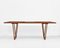 Mid-Century Danish Teak Coffee Table with V Shape Supports & Lipped Top Edge, 1960s 2
