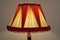 Italian Ceramic Floor Lamp with Table / Shelf, 1950s, Image 11