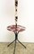 Italian Ceramic Floor Lamp with Table / Shelf, 1950s, Image 4